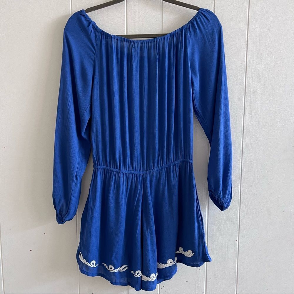 Lovers + Friends Carmella Embroidered Romper - image 5